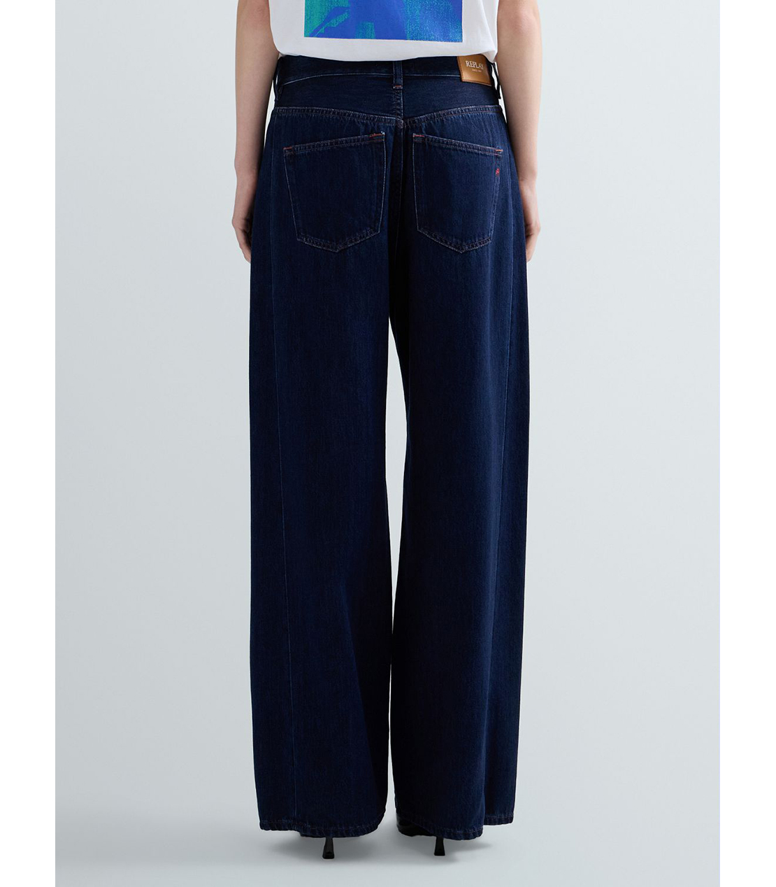 バギーフィットNARJA インディゴデニム 詳細画像 ダークブルー 3